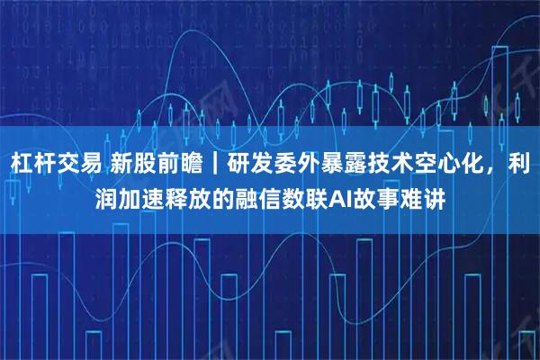 杠杆交易 新股前瞻｜研发委外暴露技术空心化，利润加速释放的融信数联AI故事难讲